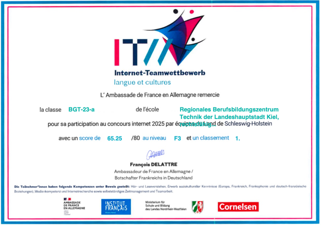 internet team wettbewerb langue et culture 2025